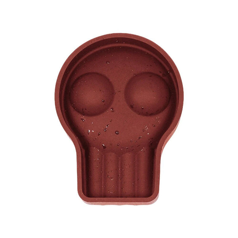 Cendrier Skull Rouge