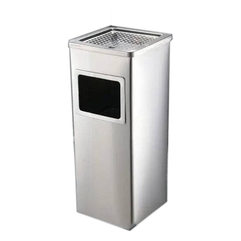 Poubelle cendrier extérieur acier inox - vue principale