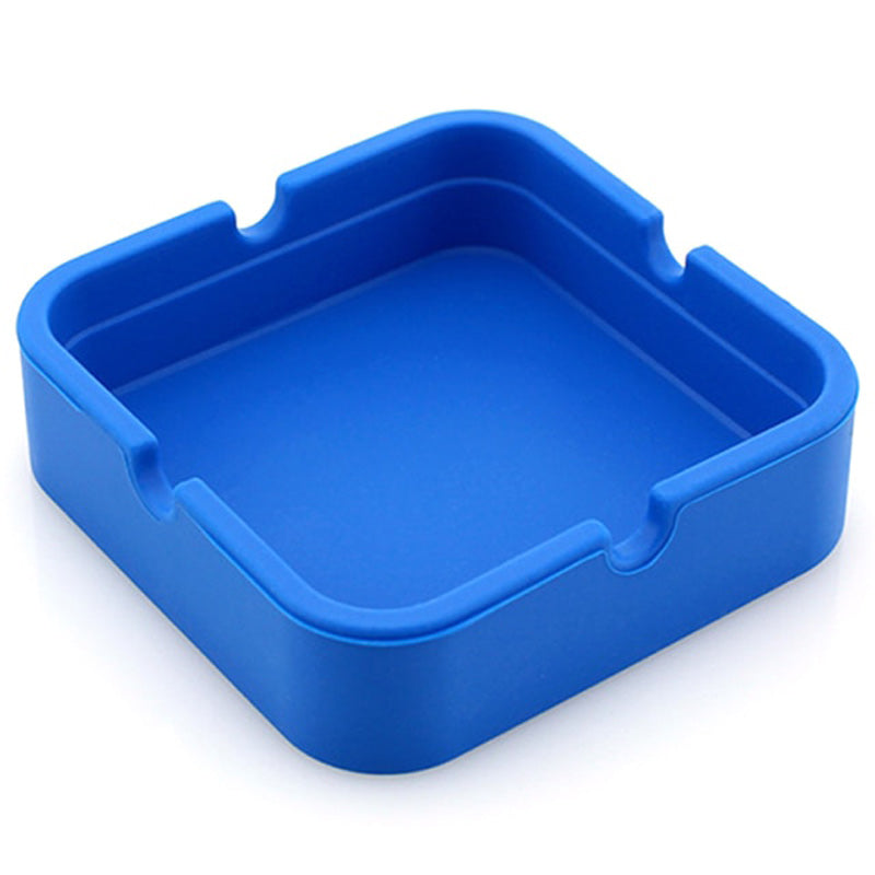 Silicone bleu - cendrier en silicone