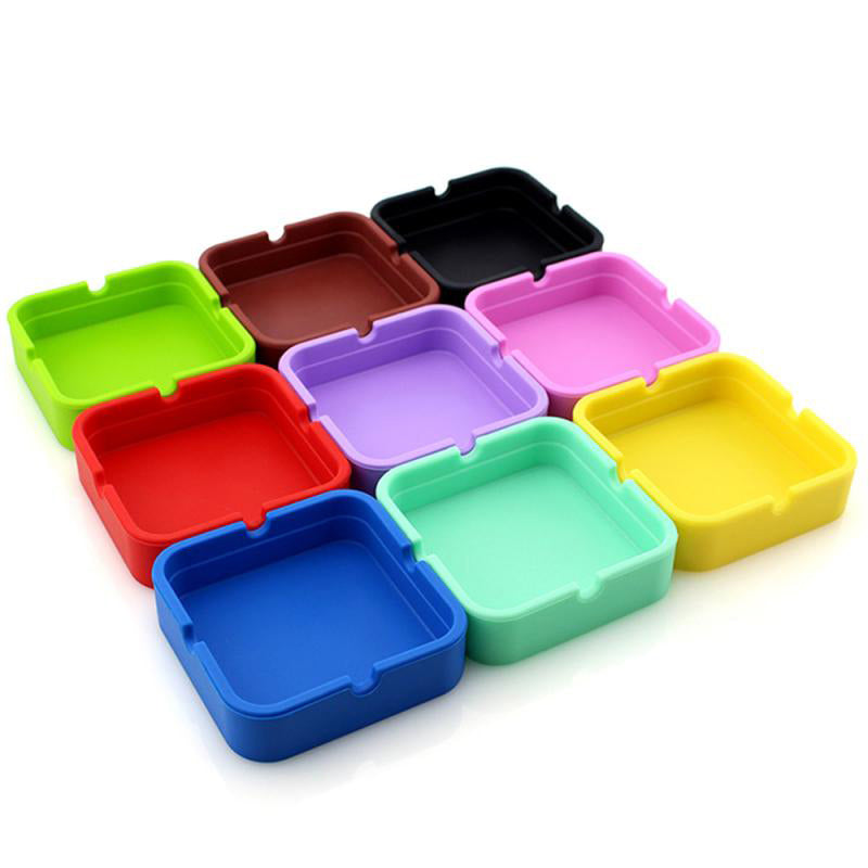 Silicone souple - cendriers en silicone ensemble 9 coloris