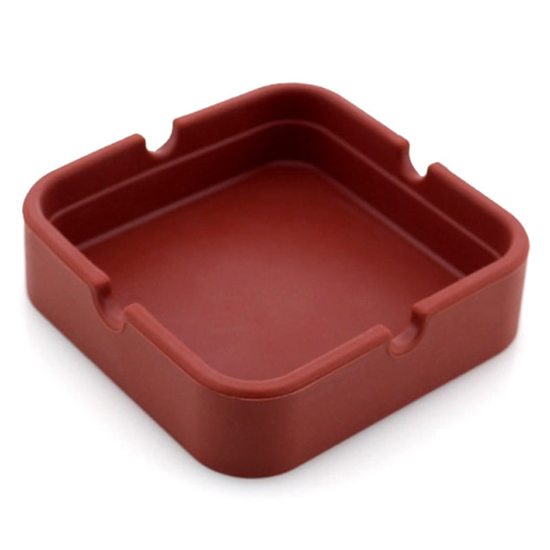 Silicone marron - cendrier en silicone