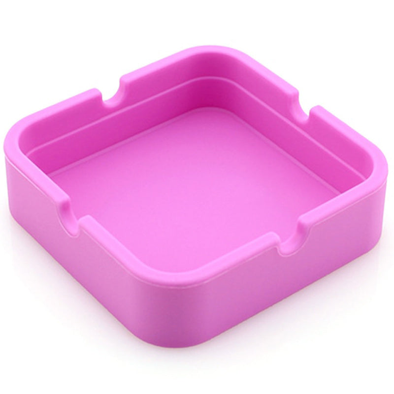 Silicone rose - cendrier en silicone