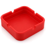 Cendrier en Silicone Rouge