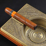Cendrier à Cigare Design Bronze Détail