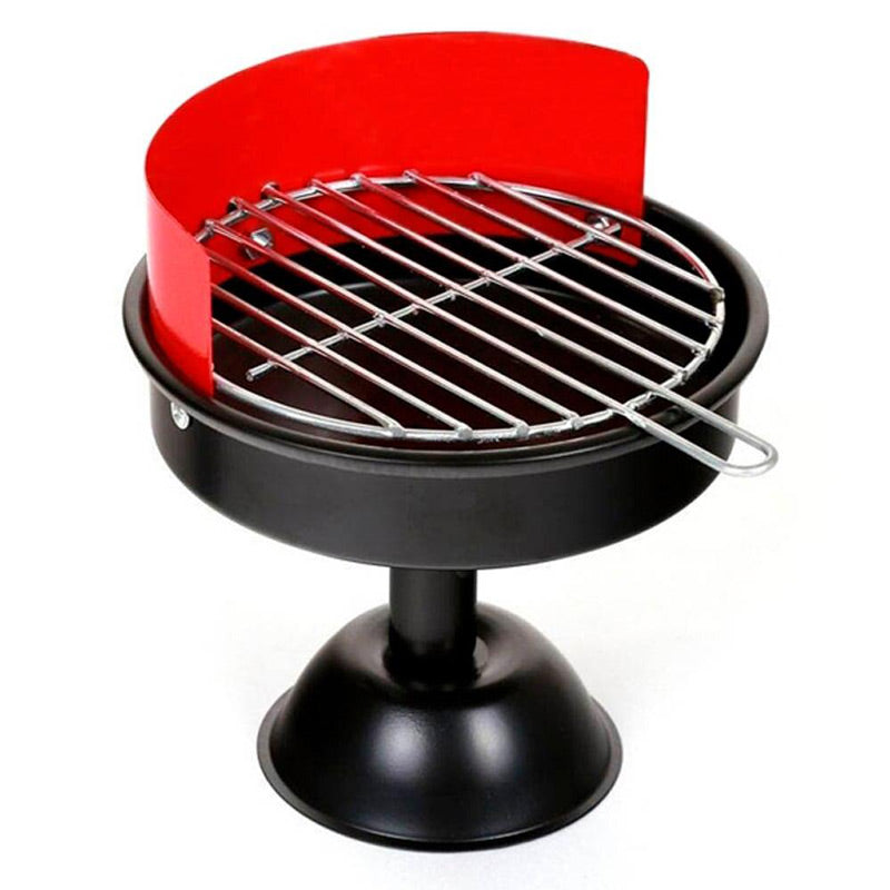 Acier galvanisé - Cendrier barbecue vue de face