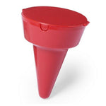 Cendrier de Plage Conique Rouge