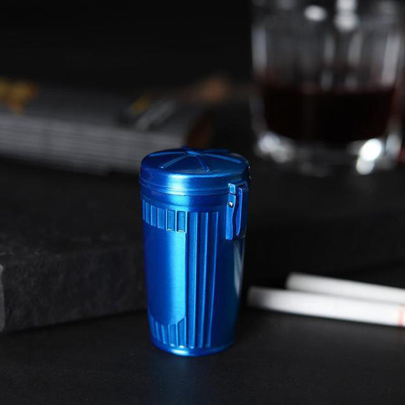 Cendrier de poche design aluminium - vue 7