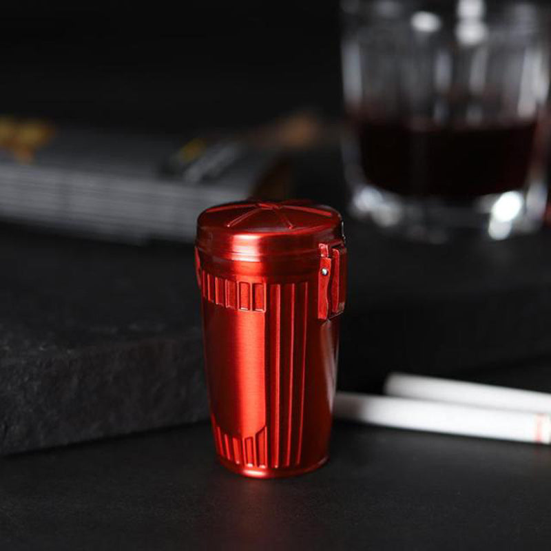 Cendrier de poche design aluminium - vue 6
