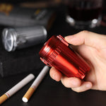 Cendrier de Poche Design Rouge dans une main