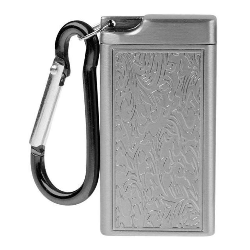 Métal argenté - cendrier de poche porte-clé