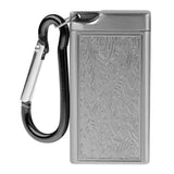 Cendrier de Poche avec Porte-Clé Argenté