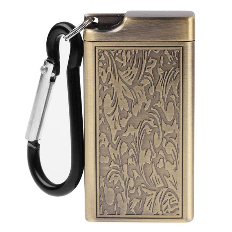 Métal doré - cendrier de poche porte-clé
