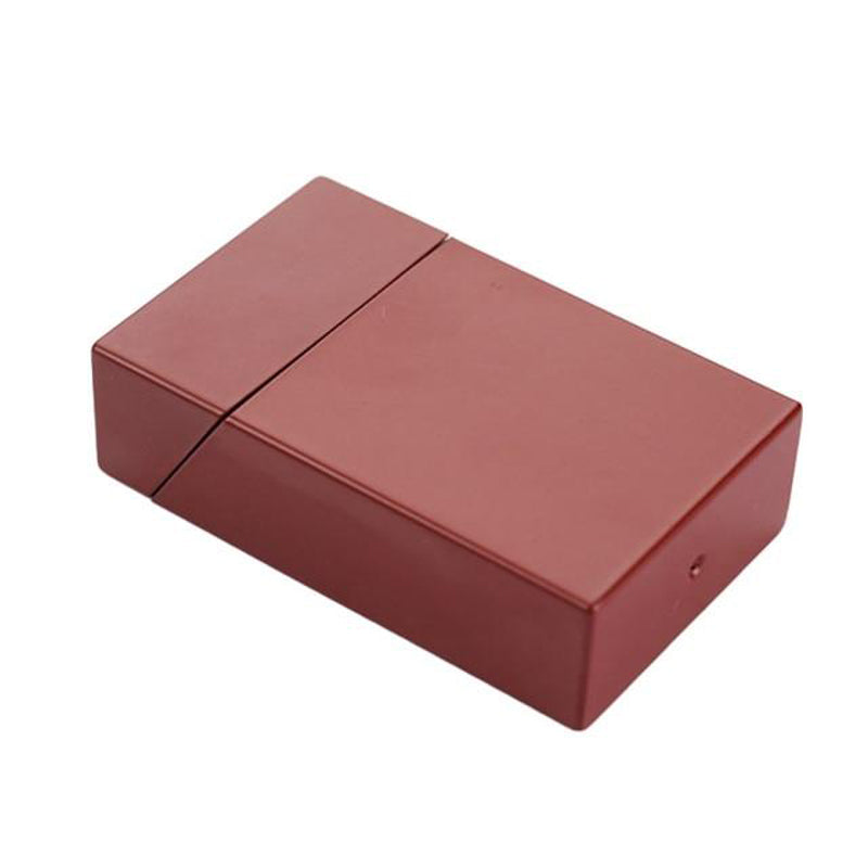 Cendrier de sac à main mini aluminium doré - vue 6