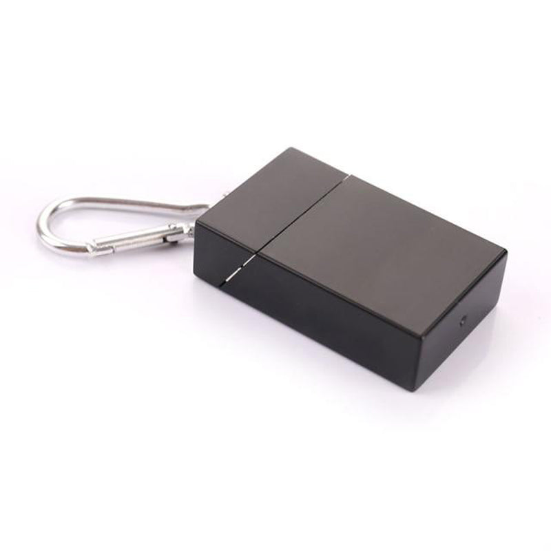 Cendrier de sac à main mini aluminium doré - vue 5