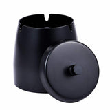 Cendrier de Table Fermé Noir