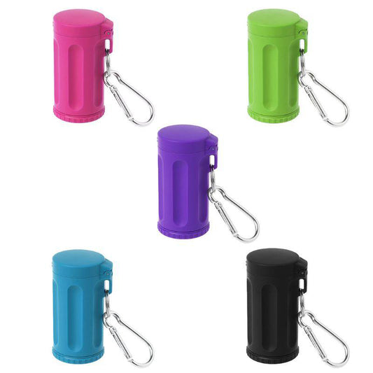 Cendrier de voyage compact aluminium hermétique - vue principale