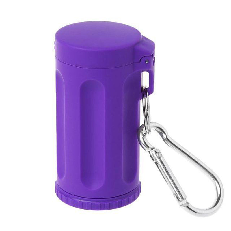 Cendrier de voyage compact aluminium hermétique - vue 7