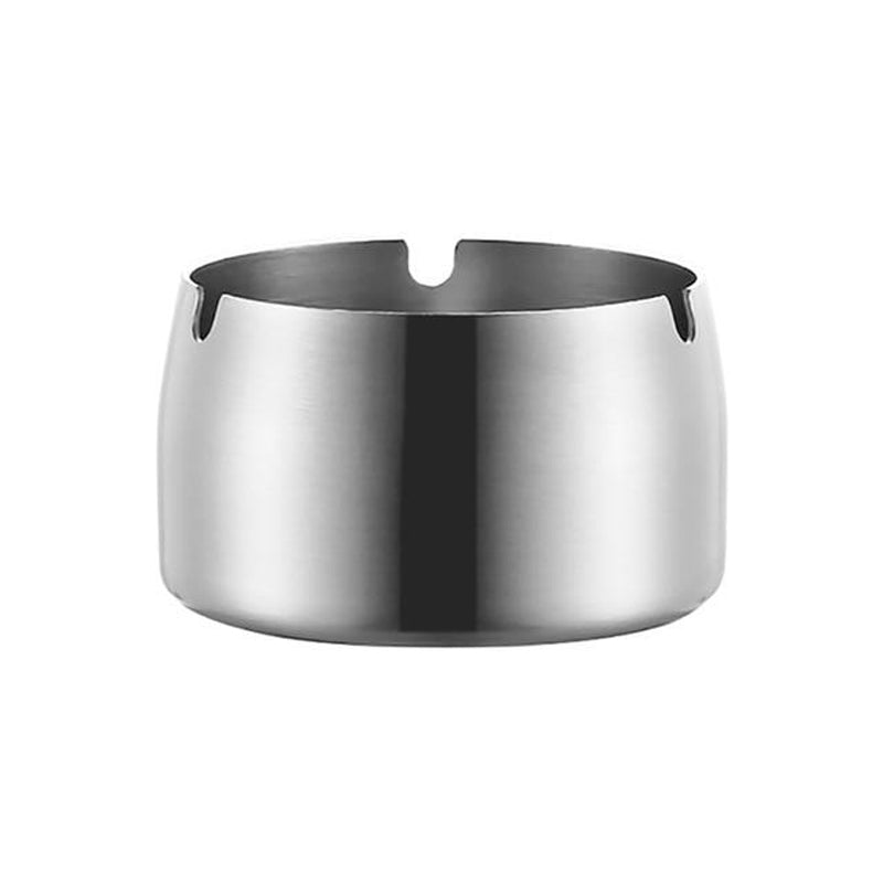 Cendrier design intérieur inox vert - vue détail