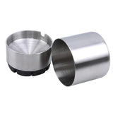 Cendrier en Inox pour Voiture Taille S ouvert
