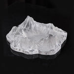 Cendrier en Verre Design Blanc Mat