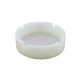 Cendrier Fluorescent Rond Blanc