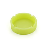 Cendrier Fluorescent Rond Jaune