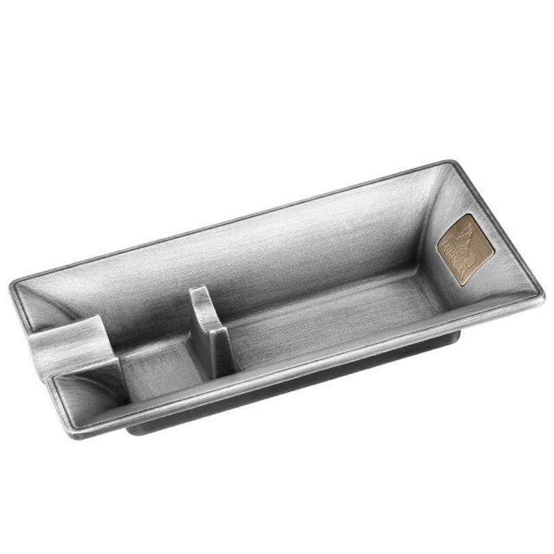 Chrome argenté - Cendrier individuel cigare finition argent