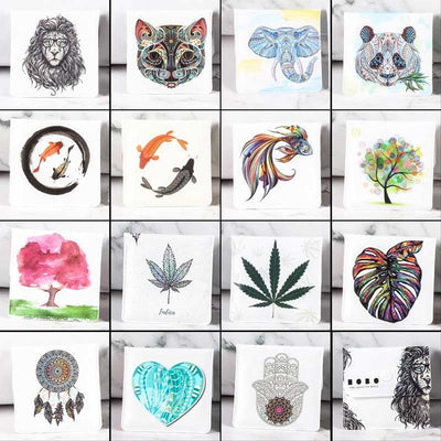 Cendrier pochette souple - présentation du format et des designs disponibles