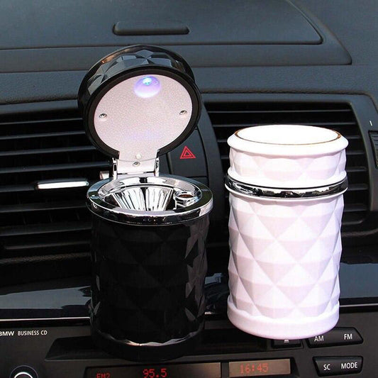 Cendrier pour grille de ventilation voiture - accessoire auto universel avec couvercle